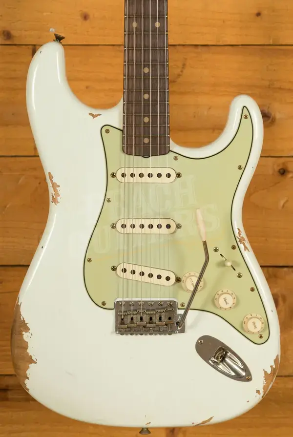 Fender Custom Shop 59 Strat - Relic Olympic White