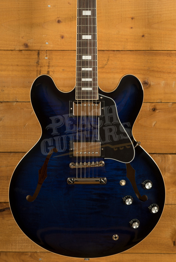 Gibson ES-335 Figured | Deep Ocean Burst