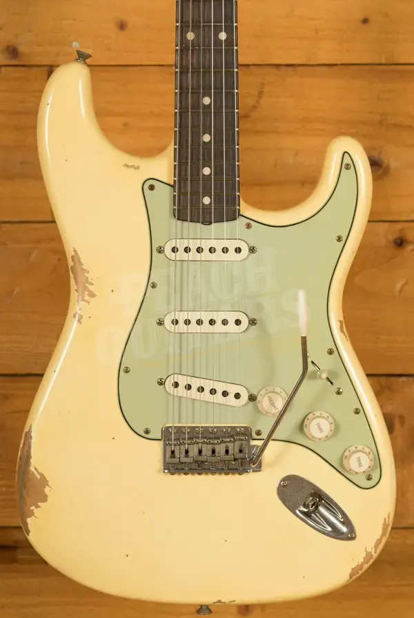 Fender Custom Shop 59 Strat - Relic Aged Vintage White