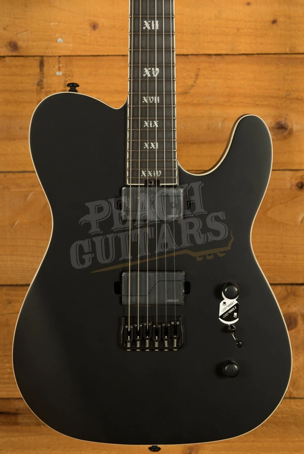 Schecter PT SLS Elite Evil Twin | Satin Black