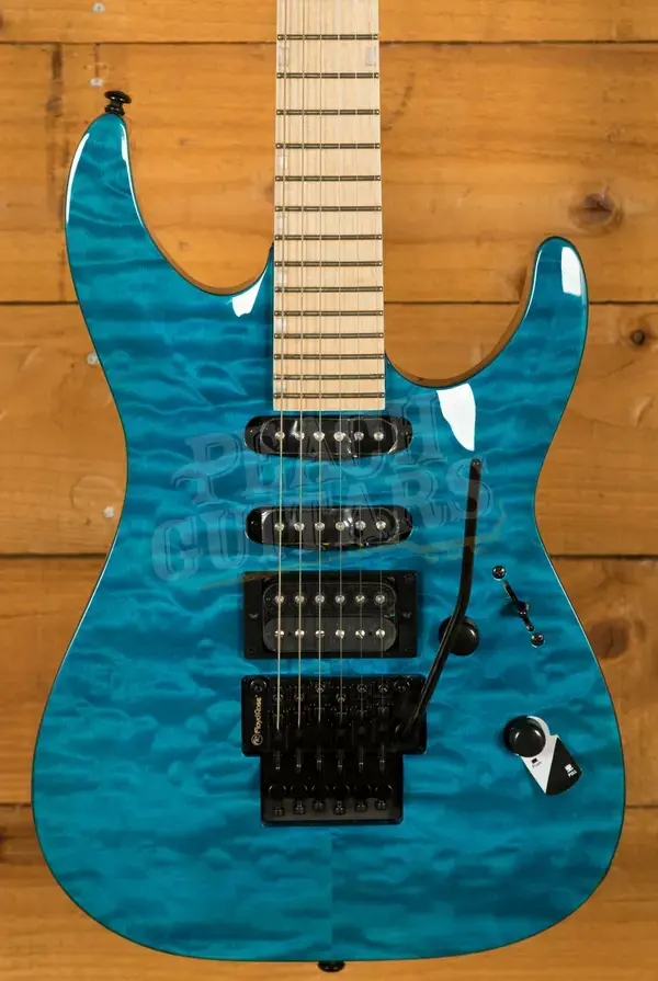 ESP LTD MH-203QM - See Thru Blue