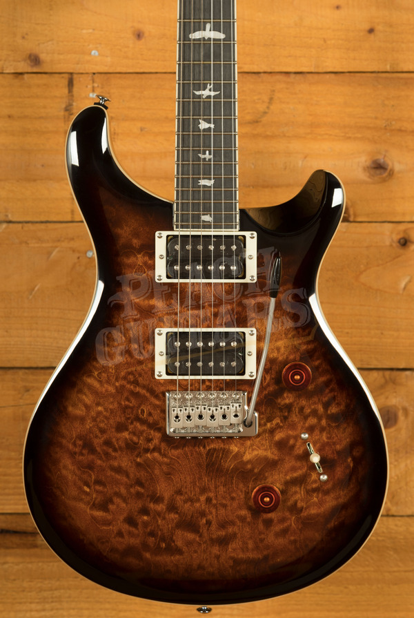 PRS SE Custom | Custom 24 Quilt - Black Gold Sunburst *2024*