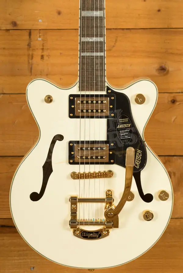 Gretsch G2655TG Streamliner Centre Block Jr. Double-Cut LTD - Laurel - Vintage White
