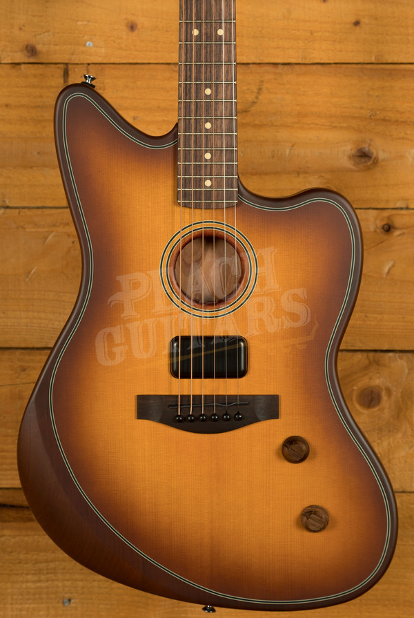 Fender Acoustasonic Standard Jazzmaster Honey Burst