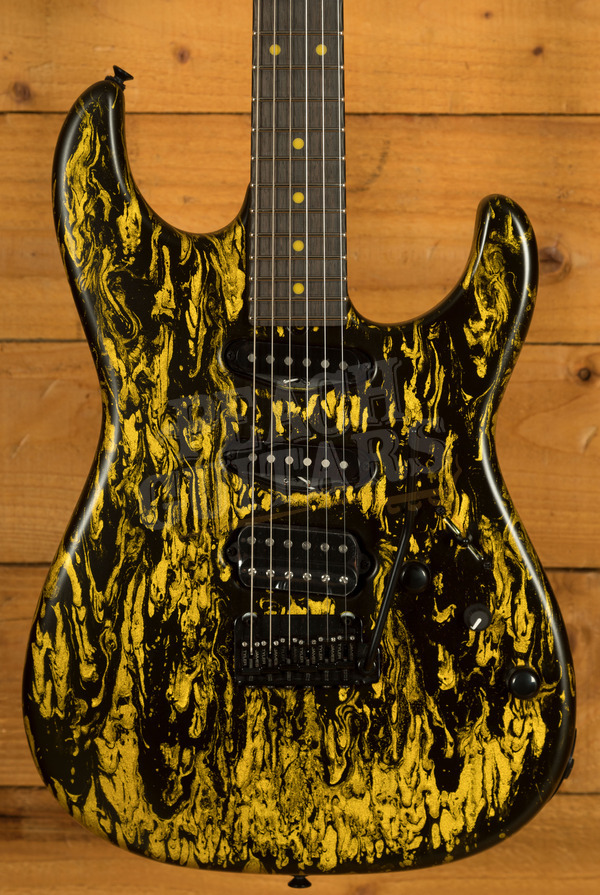 James Tyler Guitars | Studio Elite HD - Black Shmear w/Yellow Tint