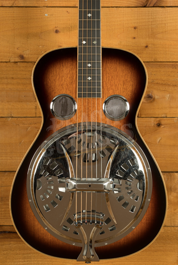 Gold Tone Paul Beard Signature Square Neck Resonator *Used*
