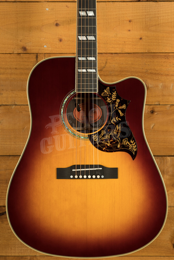 Epiphone Inspired by Gibson Custom Hummingbird Deluxe EC | Autumn Burst