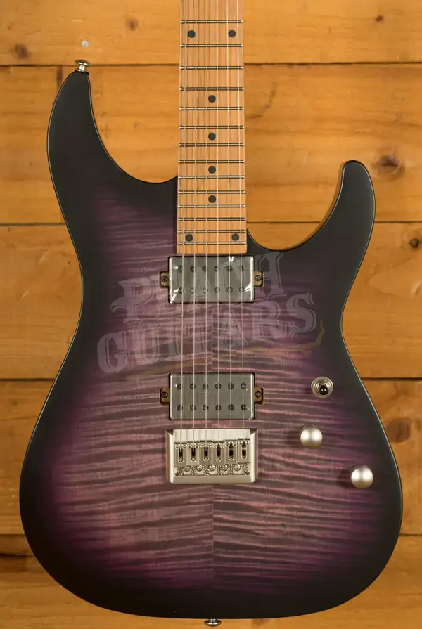 Schecter C-1 Standard Plus - Transparent Purple Burst