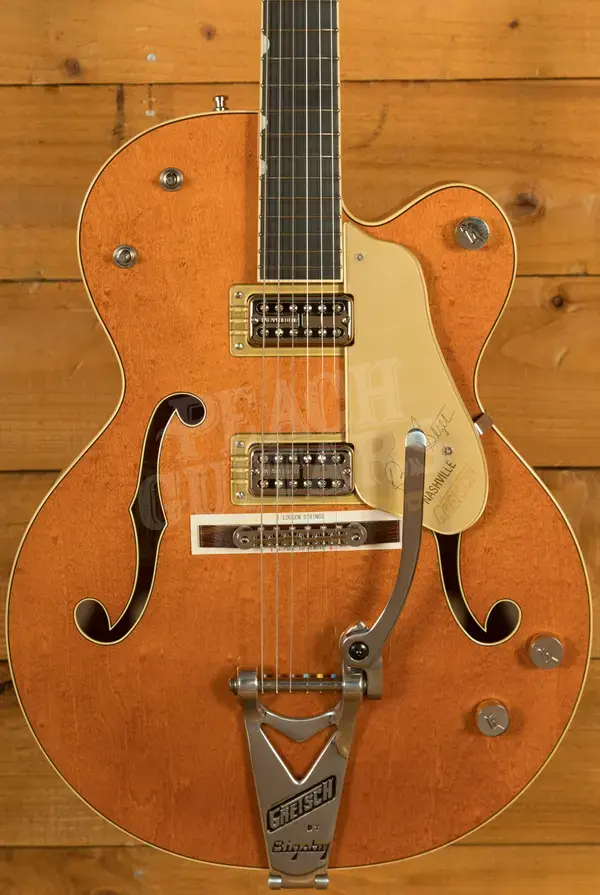 Gretsch G6120T-BSSMK Brian Setzer Signature Nashville Hollow Body '59 "Smoke" Smoke Orange