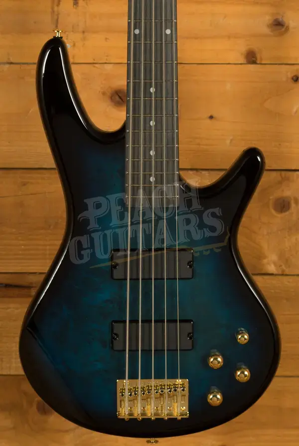Ibanez GSR205PC Soundgear Series GIO Bass - Purpleheart - Transparent Marine Burst - 5-String