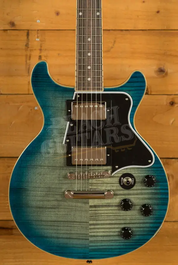 Epiphone Les Paul Special Double Cut Figured - Ocean Water