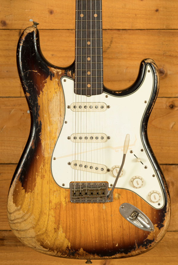 Fender Custom Shop Masterbuilt Levi Perry 60 Strat | Heavy Relic 2-Tone Sunburst