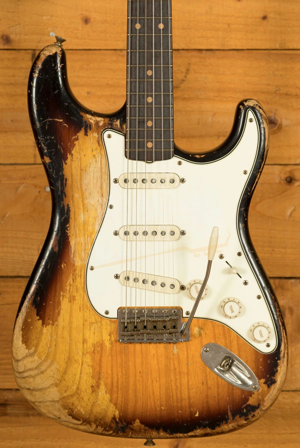 Fender Custom Shop Masterbuilt Levi Perry 60 Strat - Heavy Relic 2-Tone Sunburst