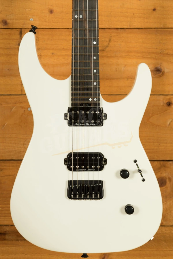 Jackson American Series Virtuoso HT Streaked Ebony Snow White
