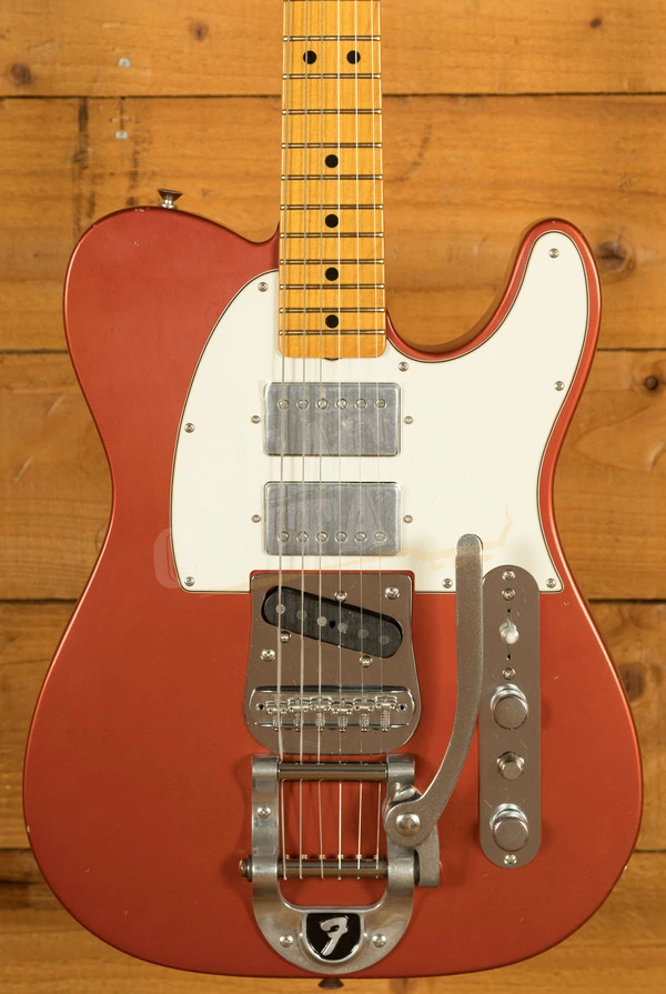 Fender Stories Collection Mike Campbell Red Dog Telecaster - Maple - Red Dog Red