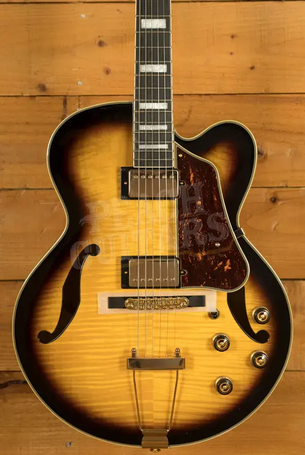 Ibanez AF Artcore Expressionist | AF95FM - Antique Yellow Sunburst