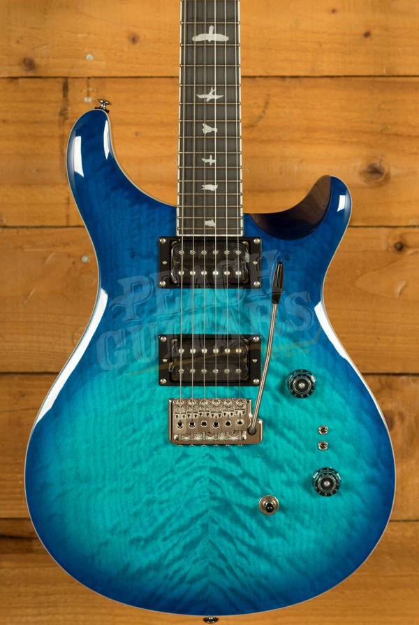 PRS SE Custom | Custom 24-08 Quilt - Lake Blue