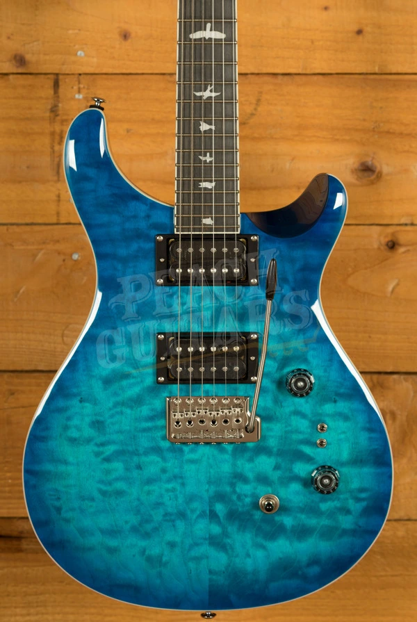 PRS SE Custom | Custom 24-08 Quilt - Lake Blue