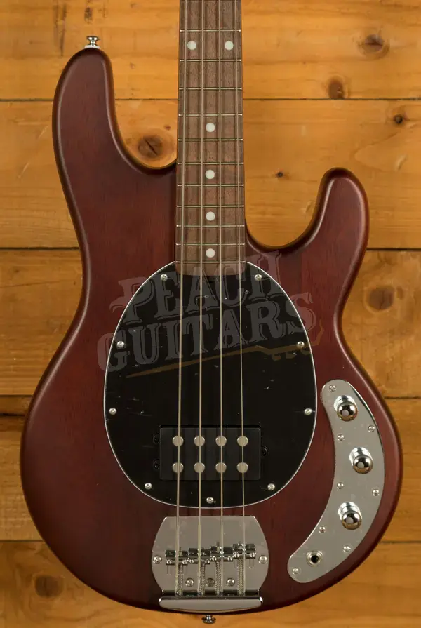 Sterling RAY4 SUB Series StingRay Bass - Walnut Satin