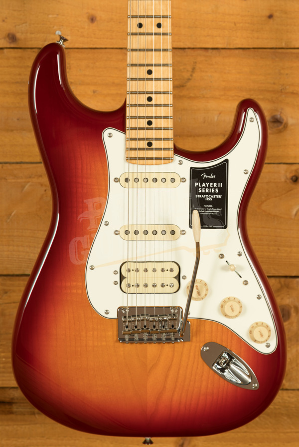 Fender Player II Stratocaster HSS Chambered | Aged Cherry Burst