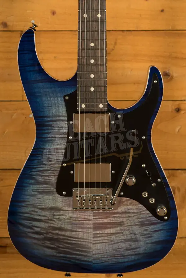 Tom Anderson Guardian Angel | Abalone to Deep Ocean Blue Burst with Binding