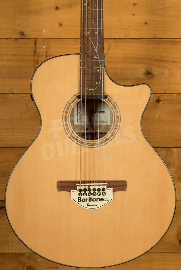 Ibanez AE Acoustic Guitars | AE275BT - Baritone - Natural Low Gloss