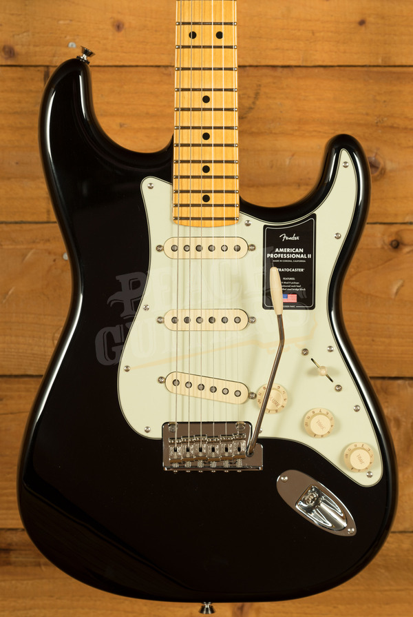 Fender American Professional II Stratocaster Maple Black