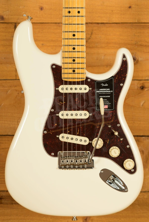 Fender American Professional II Stratocaster - Maple - Olympic White