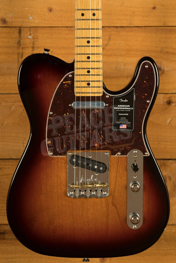 Fender American Professional II Telecaster - Maple - 3-Colour Sunburst