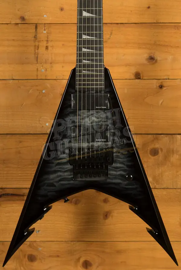 Jackson Pro Series Signature Corey Beaulieu King V KV7Q - Ebony - Transparent Black