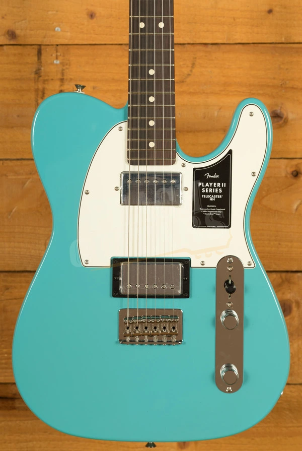 Fender Player II Telecaster HH - Rosewood - Aquatone Blue