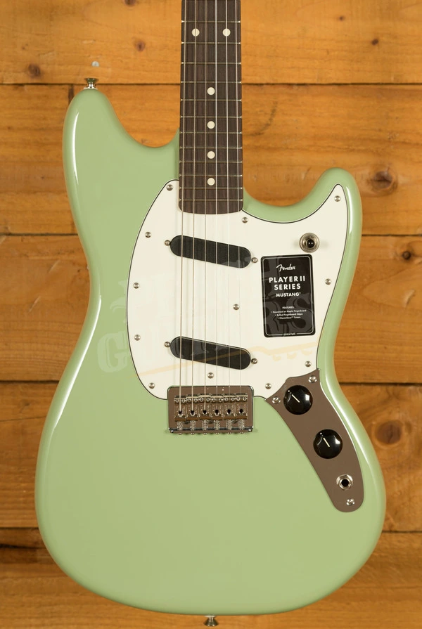 Fender Player II Mustang - Rosewood - Birch Green