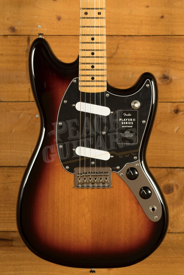 Fender Player II Mustang - Maple - 3-Colour Sunburst
