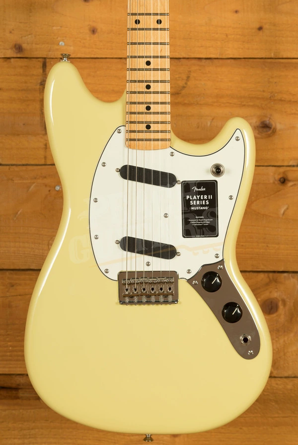 Fender Player II Mustang - Maple - Hialeah Yellow
