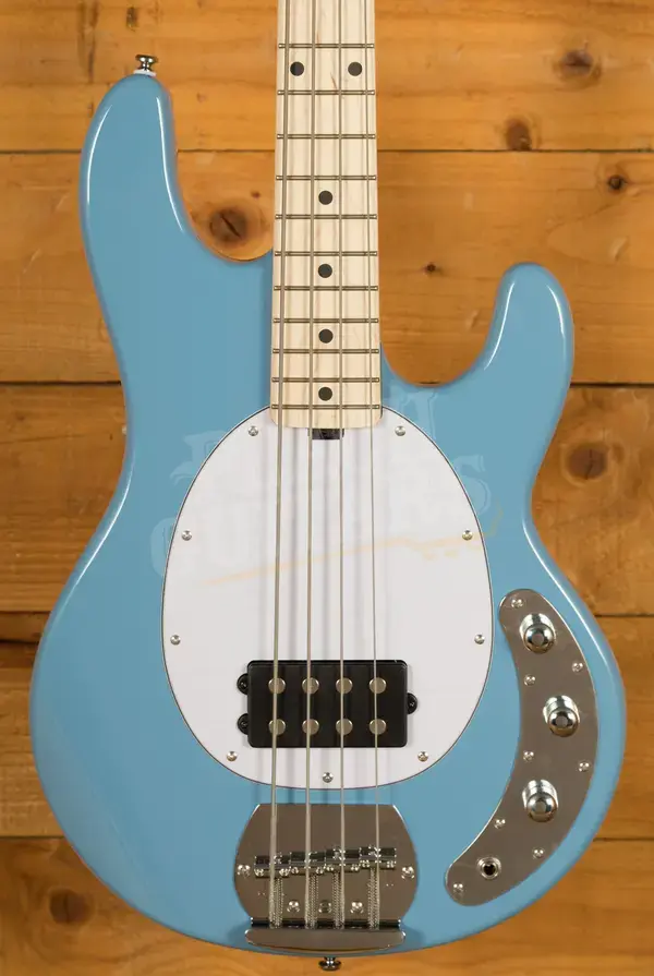 Sterling RAY4 SUB Series StingRay Bass - Chopper Blue