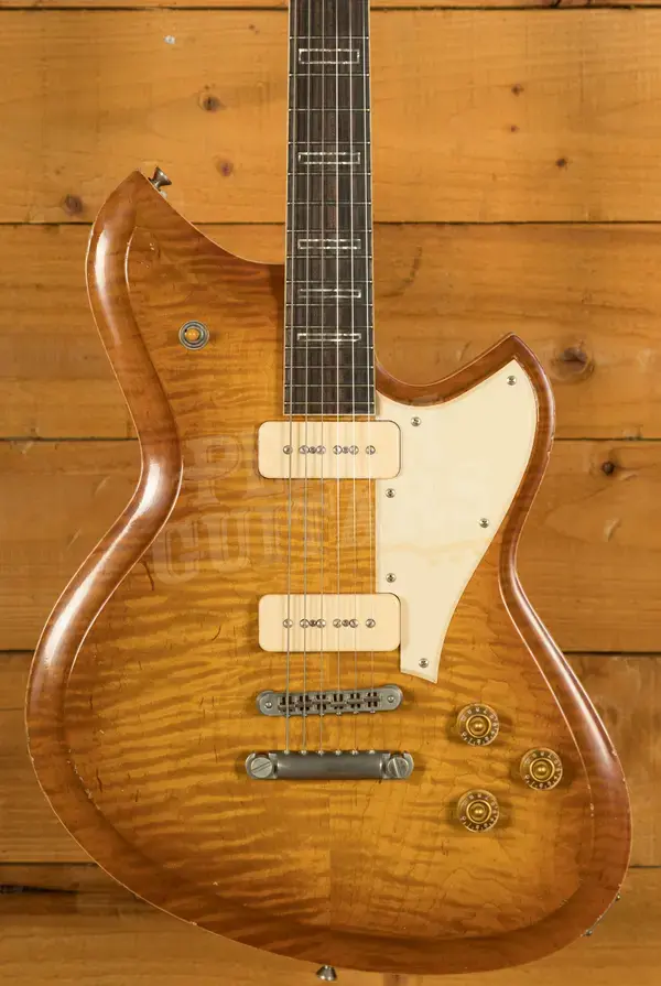 Novo Dealer Limited | Chambered Serus P2 - Faded Tea Burst Fralin Pickups