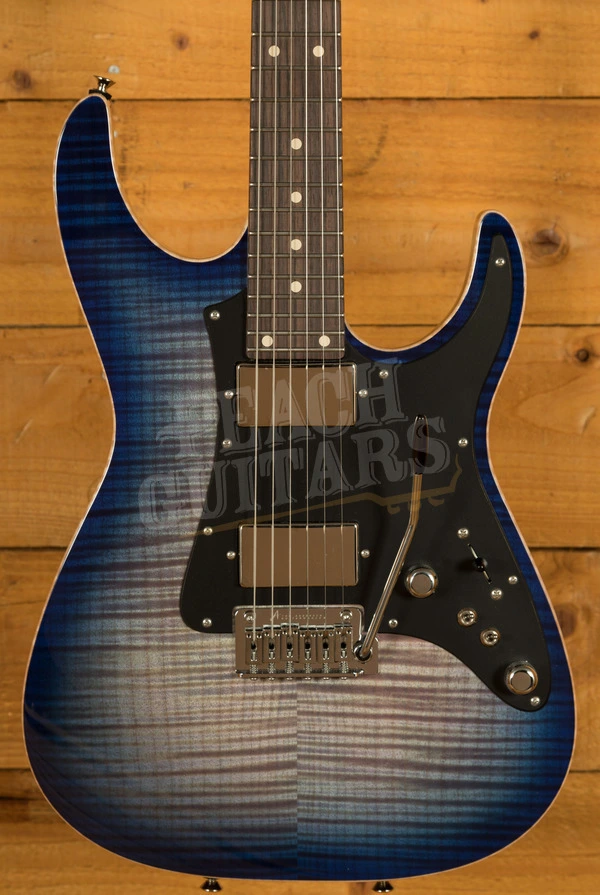 Tom Anderson Guardian Angel | Abalone to Deep Ocean Blue Burst with Binding