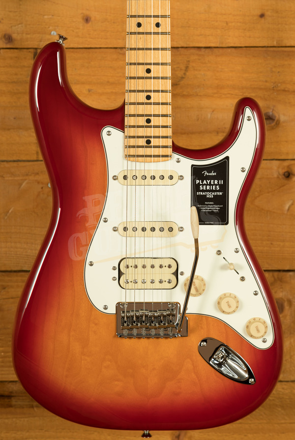 Fender Player II Stratocaster HSS Maple Aged Cherry Burst