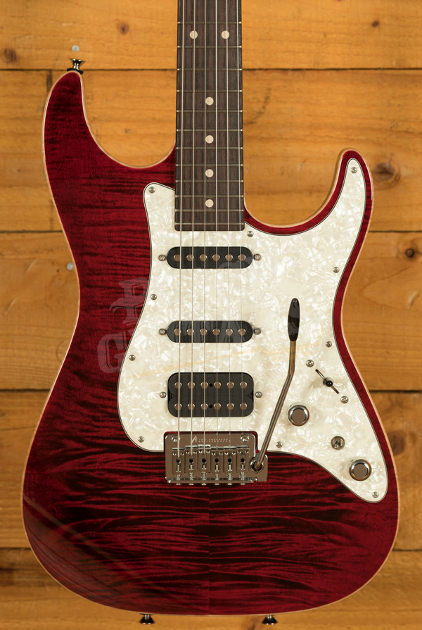 Tom Anderson Hollow Drop Top Classic | Cajun Red with Binding