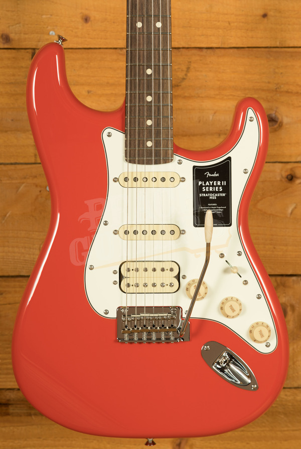 Fender Player II Stratocaster HSS | Coral Red