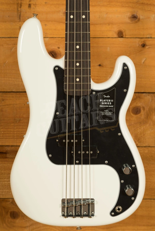 Fender Player II Precision Bass - Rosewood - Polar White