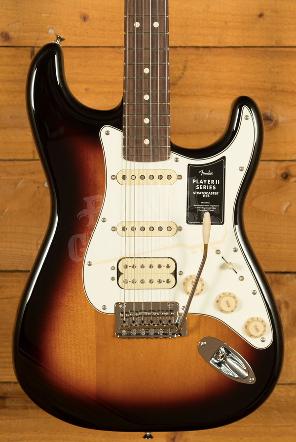 Fender Player II Stratocaster HSS | 3-Colour Sunburst