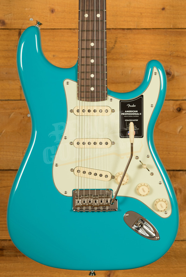 Fender American Professional II Stratocaster Rosewood Miami Blue