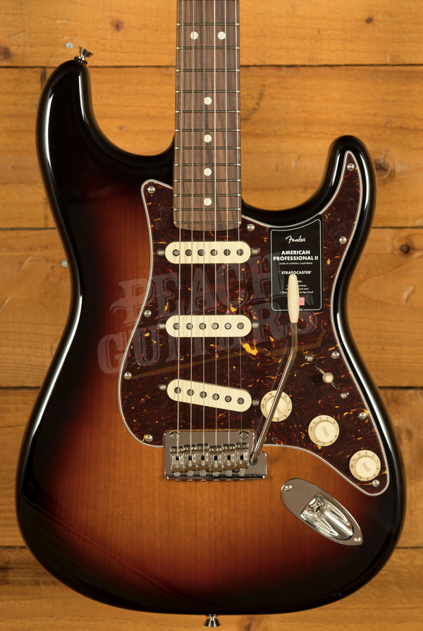 Fender American Professional II Stratocaster Rosewood 3-Colour Sunburst