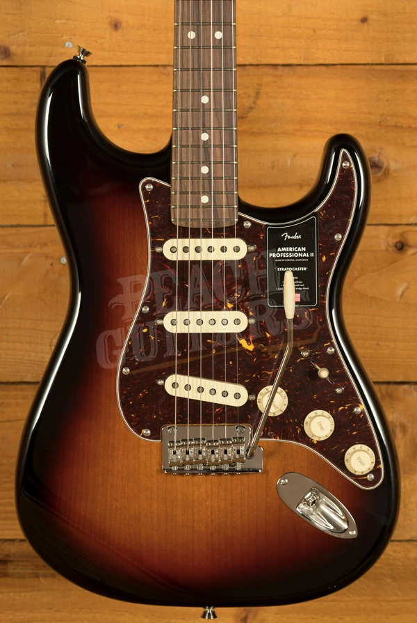 Fender American Professional II Stratocaster - Rosewood - 3-Colour Sunburst