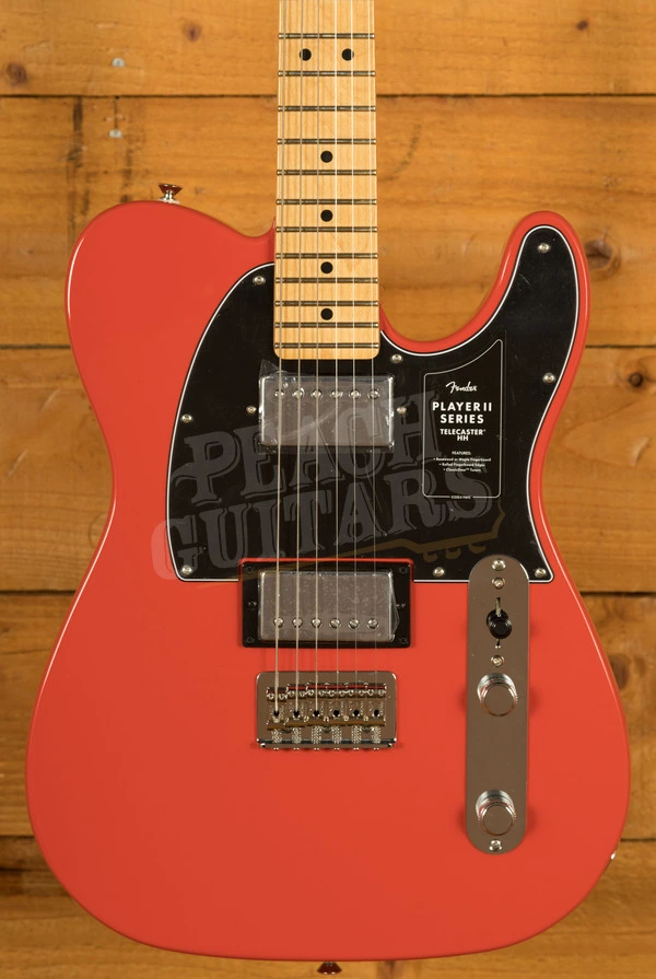 Fender Player II Telecaster HH - Maple - Coral Red