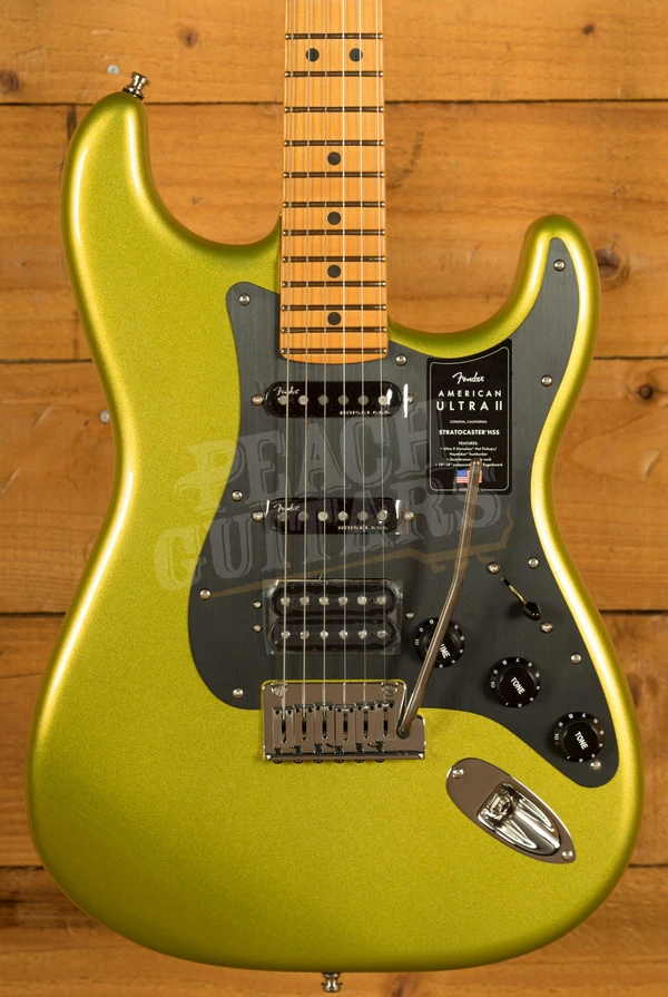 Fender American Ultra II Stratocaster HSS - Maple - Solar Flare
