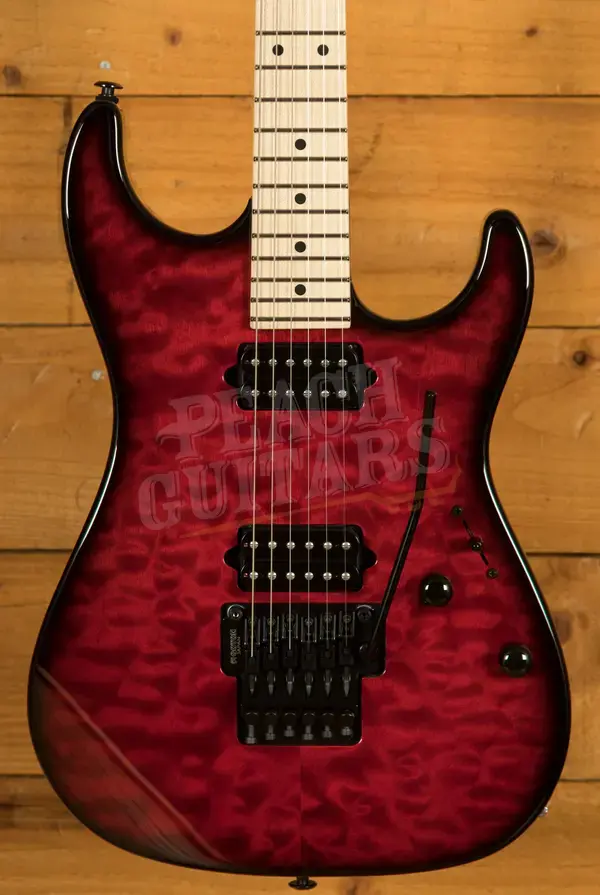 Suhr Standard Thin Burst Limited Edition - Trans Red