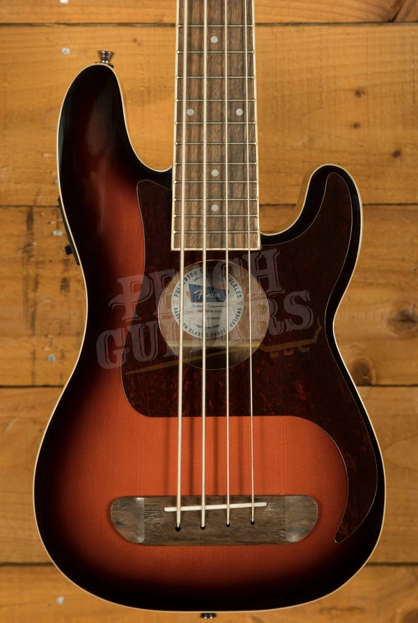 Fender Fullerton Precision Bass Ukulele - 3-Colour Sunburst