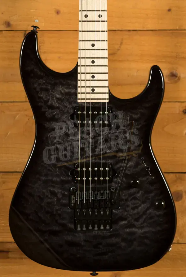 Suhr Standard Thin Burst Limited Edition - Trans Black